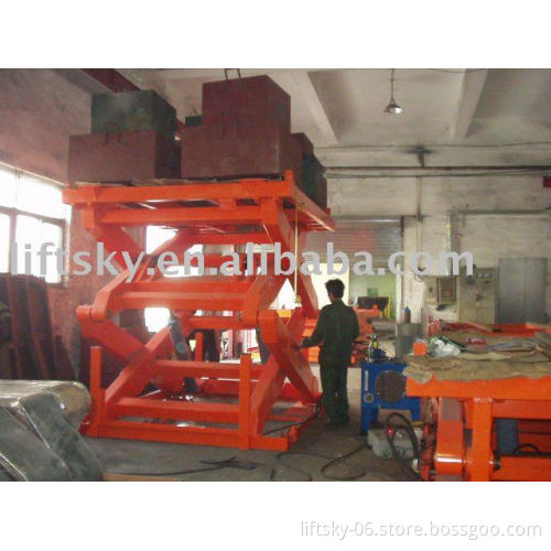 large heavy Scissor lift with CE manufacture China SJG4.0-5.415